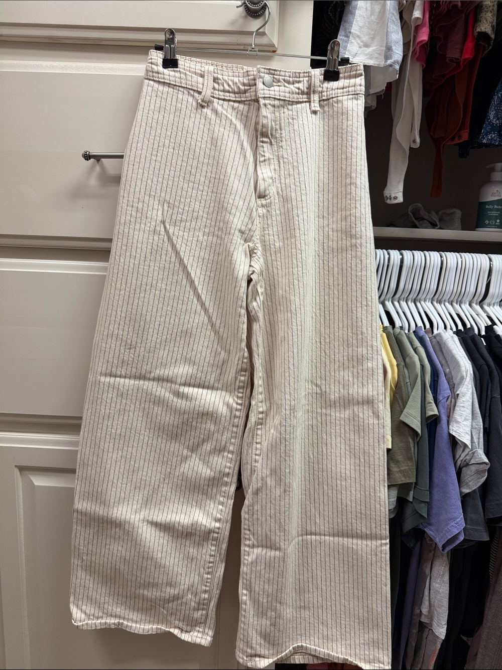 Universal Thread High-Rise Sailor Wide Leg Ankle Jeans